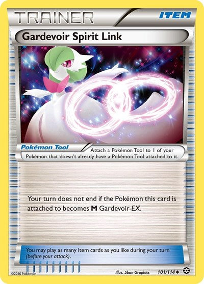 Gardevoir Spirit Link (XY - Steam Siege) Medium Play