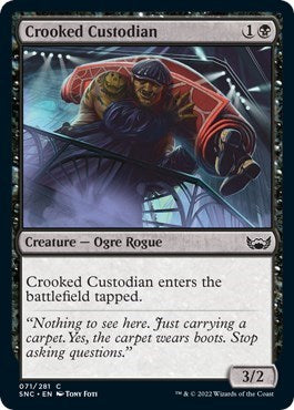 Crooked Custodian (Streets of New Capenna) Light Play