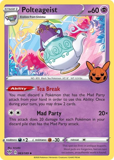 Polteageist (Trick or Trade BOOster Bundle) Light Play