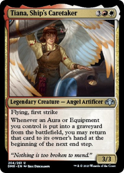 Tiana, Ship's Caretaker (Dominaria Remastered) Light Play