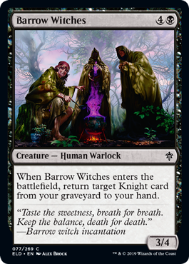 Barrow Witches (Throne of Eldraine) Light Play Foil