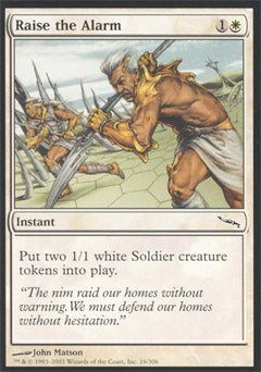 Raise the Alarm (Mirrodin) Light Play