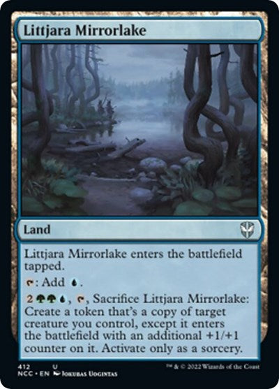 Littjara Mirrorlake (Commander: Streets of New Capenna) Light Play