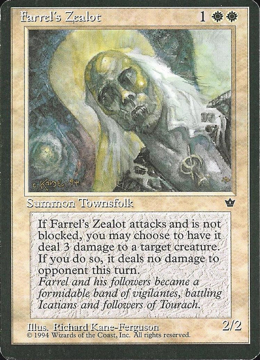 Farrel's Zealot (Kane-Ferguson) (Fallen Empires) Light Play