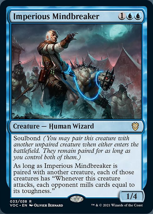 Imperious Mindbreaker (Commander 2021 Crimson Vow) Light Play