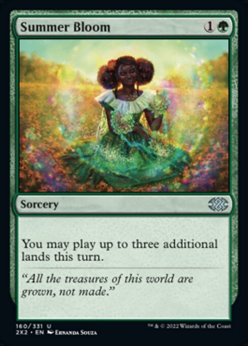 Summer Bloom (Double Masters 2022) Light Play