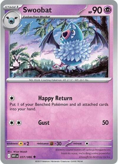 Swoobat (SV: White Flare) Light Play