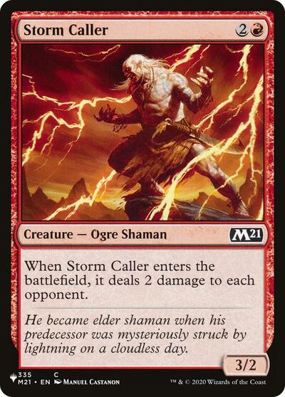 Storm Caller (The List) Light Play