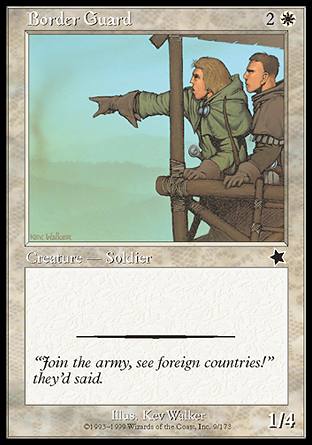 Border Guard (Starter 1999) Medium Play