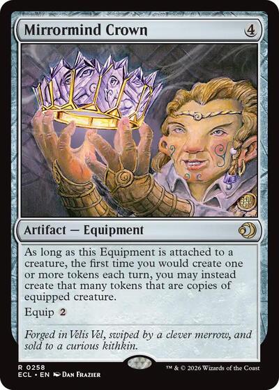 Mirrormind Crown (Lorwyn Eclipsed) Light Play
