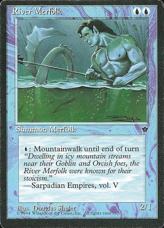 River Merfolk (Fallen Empires) Light Play