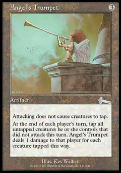 Angel's Trumpet (Urza's Legacy) Damaged / Poor