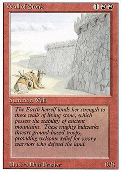 Wall of Stone (Revised) Damaged / Poor