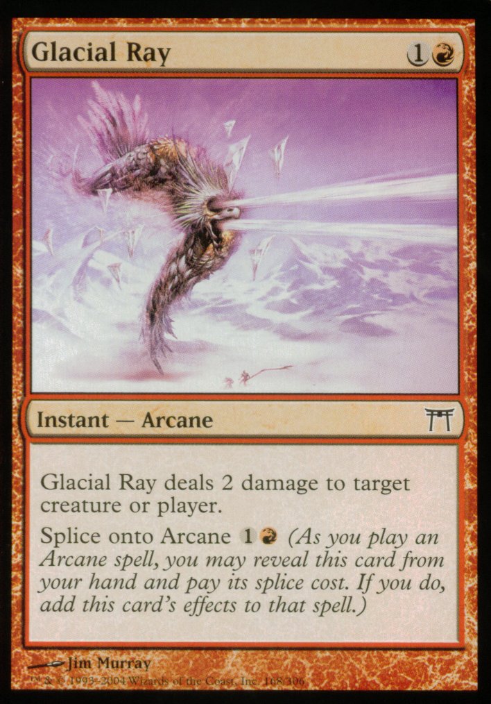 Glacial Ray (Champions of Kamigawa) Light Play