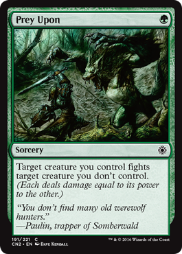 Prey Upon (Conspiracy: Take the Crown) Light Play