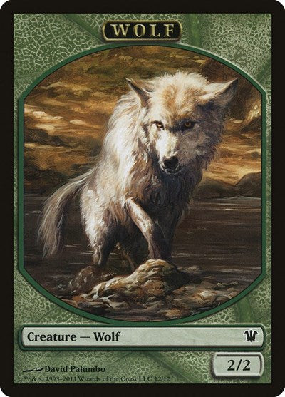 Wolf Token (12) (Innistrad) Light Play