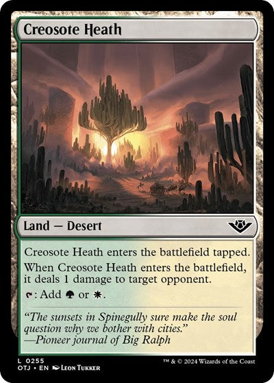 Creosote Heath (Outlaws of Thunder Junction) Light Play