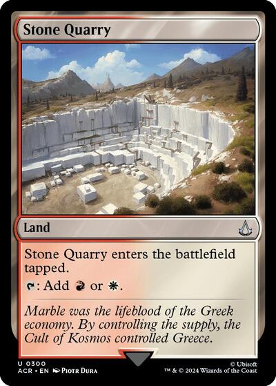 Stone Quarry (Universes Beyond: Assassin's Creed) Light Play