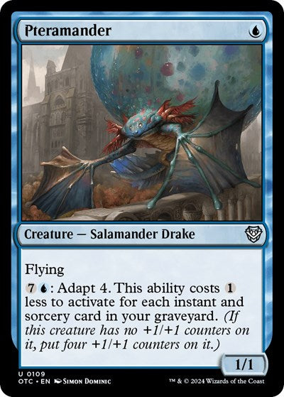Pteramander (Commander: Outlaws of Thunder Junction) Light Play