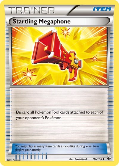 Startling Megaphone (XY - Flashfire) Medium Play