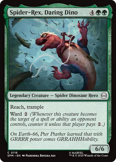 Spider-Rex, Daring Dino (Marvel's Spider-Man) Light Play Foil