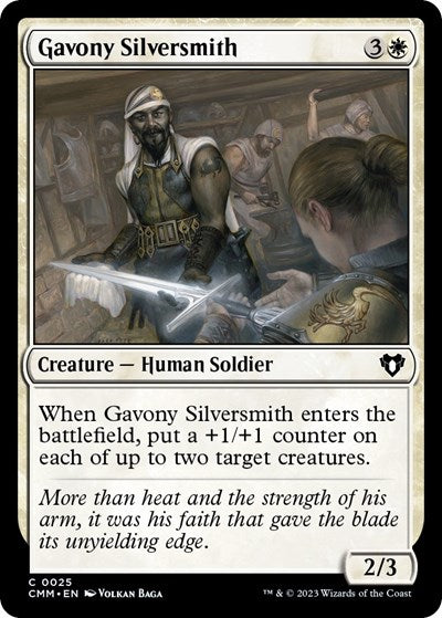 Gavony Silversmith (Commander Masters) Light Play