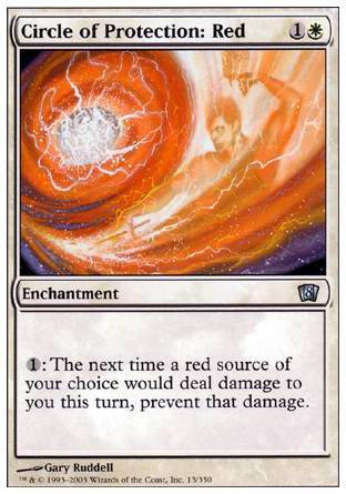Circle of Protection: Red (8th Edition) Light Play