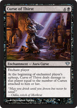 Curse of Thirst (Dark Ascension) Medium Play