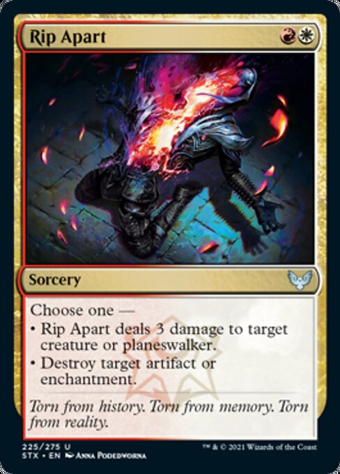 Rip Apart (Strixhaven) Light Play