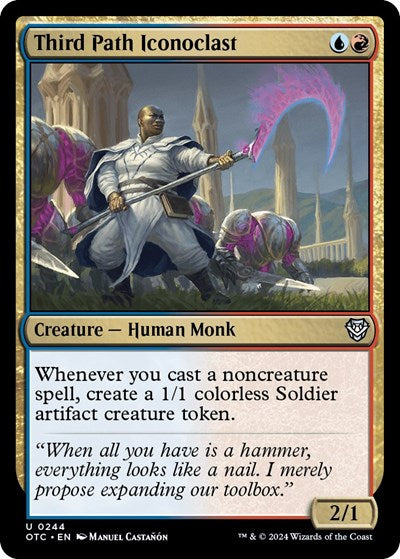 Third Path Iconoclast (Commander: Outlaws of Thunder Junction) Light Play