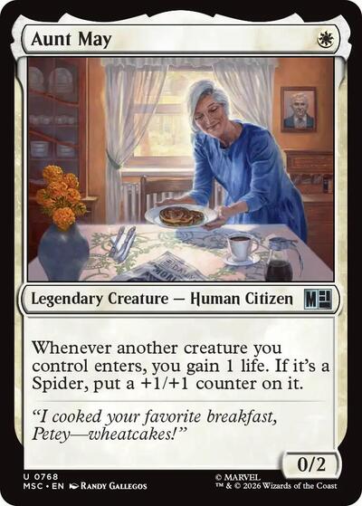 Aunt May (Commander: Marvel Super Heroes) Light Play
