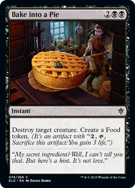 Bake into a Pie (Throne of Eldraine) Light Play Foil