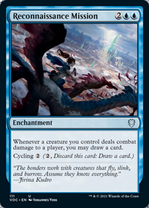Reconnaissance Mission (Commander 2021 Crimson Vow) Light Play