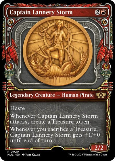 Captain Lannery Storm (March of the Machine: Multiverse Legends) Light Play