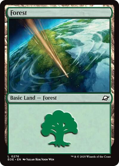 Forest (0276) (Edge of Eternities) Light Play