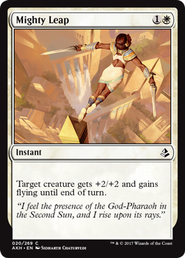 Mighty Leap (Amonkhet) Light Play