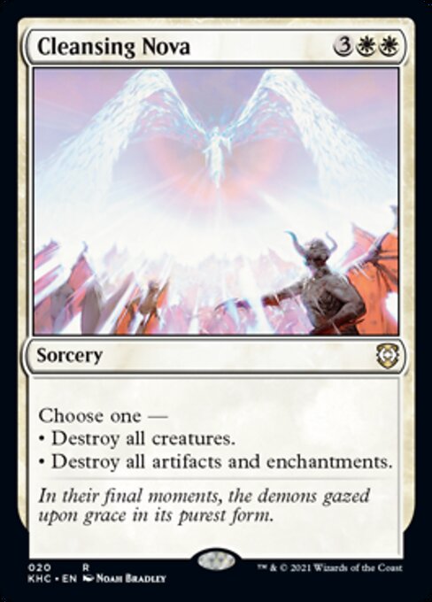 Cleansing Nova (Commander 2021 Kaldheim) Light Play