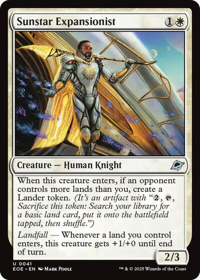 Sunstar Expansionist (Edge of Eternities) Light Play