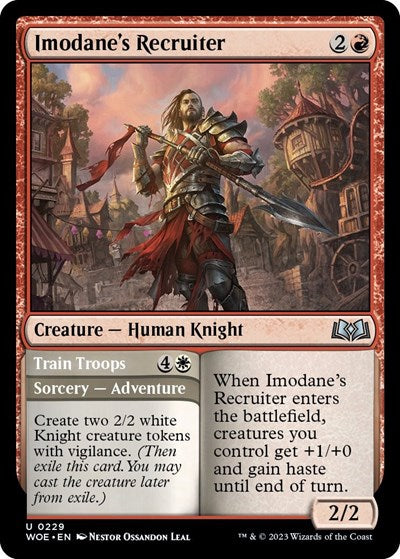 Imodane's Recruiter (Wilds of Eldraine) Light Play