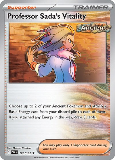 Professor Sada's Vitality (Scarlet and Violet: Paradox Rift) Light Play