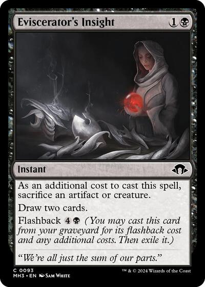 Eviscerator's Insight (Modern Horizons 3) Light Play Foil