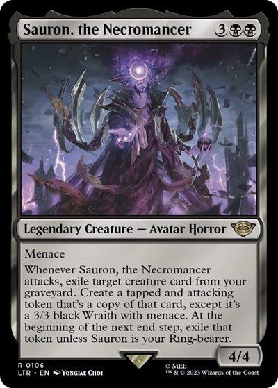 Sauron, the Necromancer (Universes Beyond: The Lord of the Rings: Tales of Middle-earth) Light Play