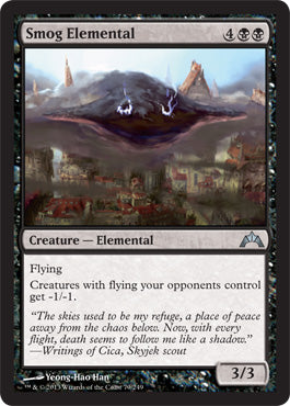Smog Elemental (Gatecrash) Light Play