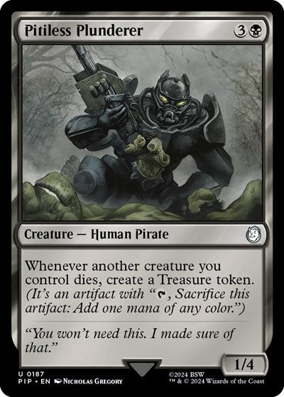 Pitiless Plunderer (Universes Beyond: Fallout) Light Play