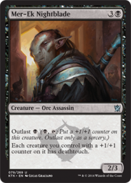 Mer-Ek Nightblade (Khans of Tarkir) Light Play