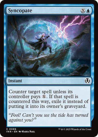 Syncopate (Innistrad Remastered) Light Play Foil