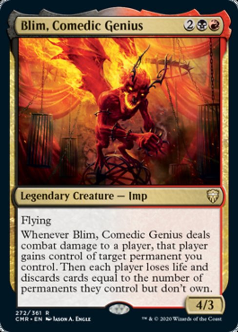 Blim, Comedic Genius (Commander Legends) Damaged / Poor