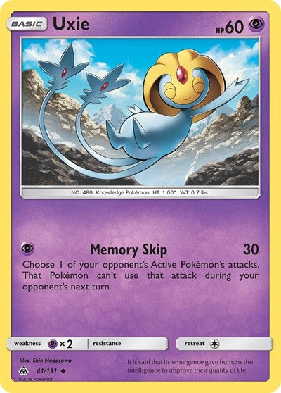 Uxie (SM - Forbidden Light) Medium Play