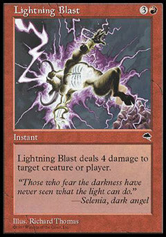 Lightning Blast (Tempest) Heavy Play