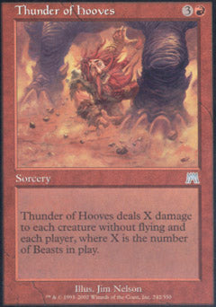 Thunder of Hooves (Onslaught) Light Play
